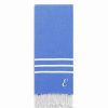 Bed & Bath * | Linum Home Textiles Turkish Cotton Alara Personalized Pestemal Beach Towel