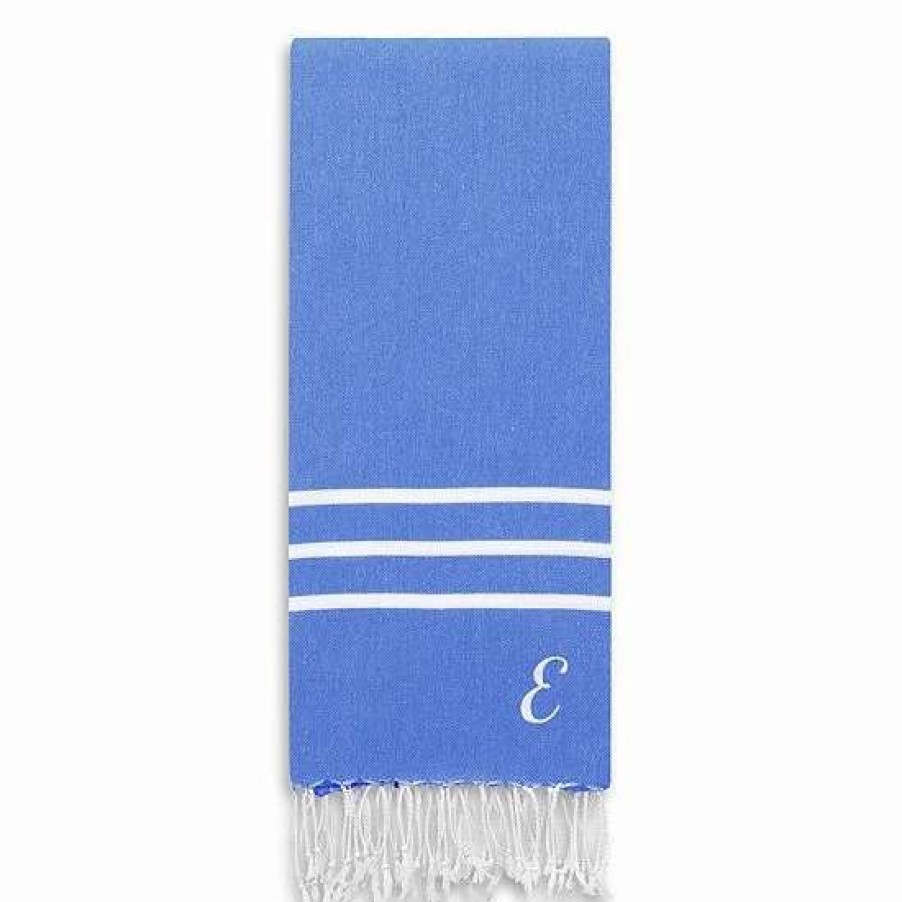 Bed & Bath * | Linum Home Textiles Turkish Cotton Alara Personalized Pestemal Beach Towel