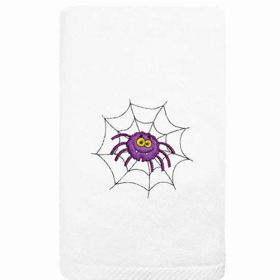 Bed & Bath * | Linum Home Textiles Spider Embroidered Luxury Turkish Cotton Hand Towel Sand