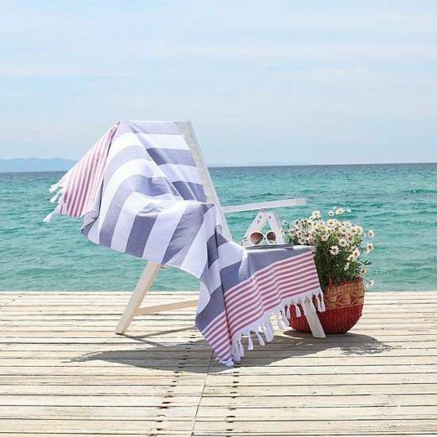 Bed & Bath * | Linum Home Textiles Pestemal Beach Towel