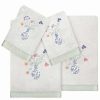 Bed & Bath * | Linum Home Textiles Turkish Cotton Stella 4-Piece Embellished Towel Set Beige