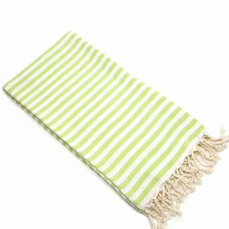 Bed & Bath * | Linum Home Textiles Fun In The Sun Beach Towel Pistachio