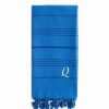 Bed & Bath * | Linum Home Textiles Turkish Cotton Summer Fun Personalized Pestemal Beach Towel