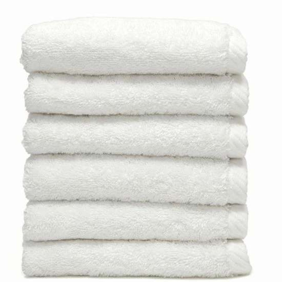 Bed & Bath * | Linum Home Textiles Soft Twist 6-Pk. Washcloths Midnight Blue