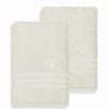 Bed & Bath * | Linum Home Textiles Turkish Cotton Denzi 2-Piece Personalized Bath Sheet Set