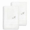 Bed & Bath * | Linum Home Textiles Turkish Cotton Denzi 2-Piece Personalized Bath Towel Set