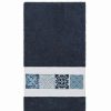 Bed & Bath * | Linum Home Textiles Turkish Cotton Vivian Embellished Bath Towel Cream