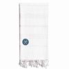 Bed & Bath * | Linum Home Textiles Turkish Cotton Summer Fun Horoscope Pisces Pestemal Beach Towel Gray Pisces