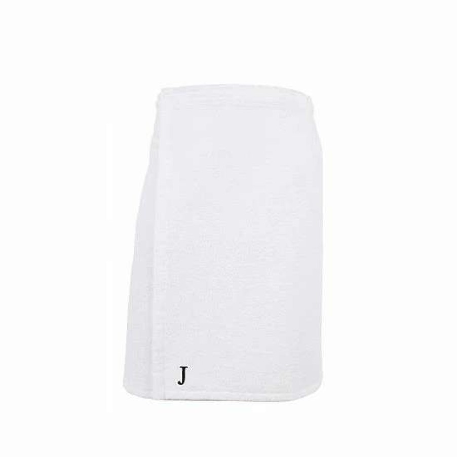 Bed & Bath * | Linum Home Textiles Turkish Cotton Personalized Men'S Terry Body Wrap