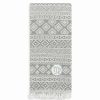 Bed & Bath * | Linum Home Textiles Turkish Cotton Sea Breeze Horoscope Virgo Pestemal Beach Towel Navy Virgo