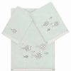 Bed & Bath * | Linum Home Textiles Turkish Cotton Figi 3-Piece Embellished Towel Set Marine