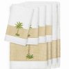 Bed & Bath * | Linum Home Textiles 8-Piece Colton Embellished Bath Towel Set Cream