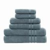 Bed & Bath * | Linum Home Textiles Denzi 6-Piece Towel Set Gray