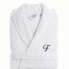 Bed & Bath * | Linum Home Textiles Turkish Cotton Personalized Unisex Terry Bathrobe