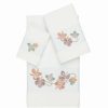 Bed & Bath * | Linum Home Textiles Turkish Cotton Caroline 3-Piece Embellished Towel Set Latte