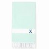 Bed & Bath * | Linum Home Textiles Turkish Cotton Diamond Personalized Pestemal Beach Towel