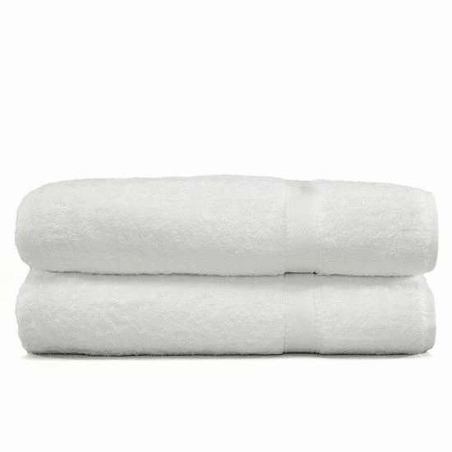 Bed & Bath * | Linum Home Textiles 2-Pack Terry Bath Sheet