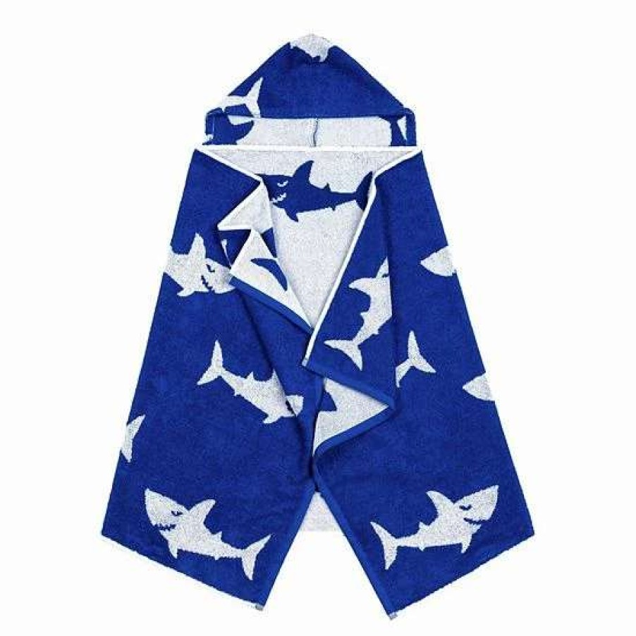 Bed & Bath * | Linum Home Textiles Kids Turkish Aegean Cotton Hooded Easy Bath & Beach Wrap