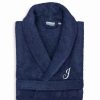 Bed & Bath * | Linum Home Textiles Turkish Cotton Personalized Terry Bathrobe