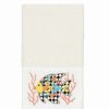 Bed & Bath * | Linum Home Textiles Turkish Cotton Feliz Embellished Hand Towel Cream