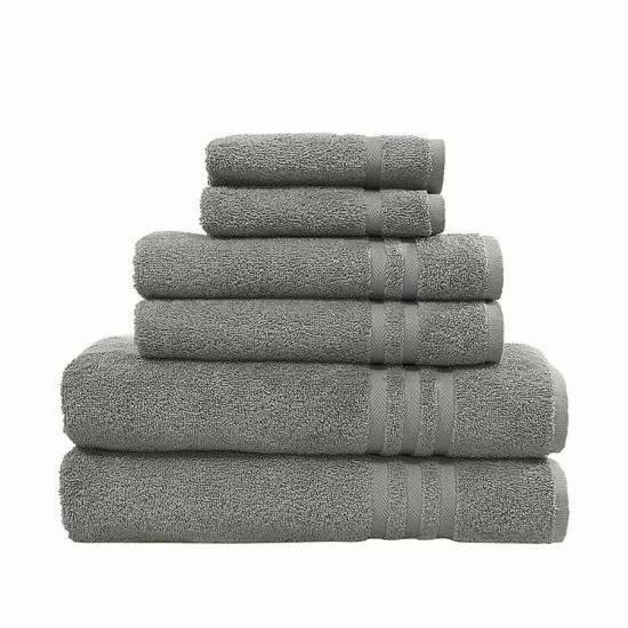 Bed & Bath * | Linum Home Textiles 6-Piece Denzi Bath Towel Set