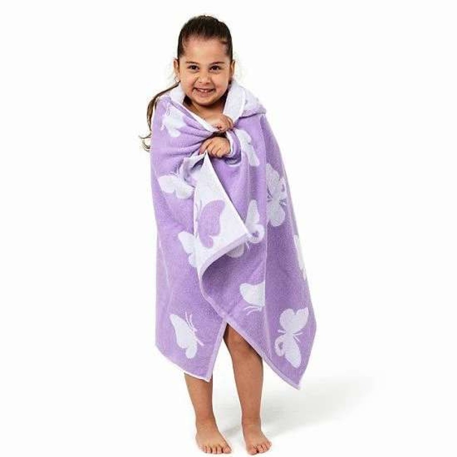 Bed & Bath * | Linum Home Textiles Kids Turkish Aegean Cotton Hooded Easy Bath & Beach Wrap