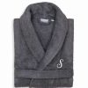 Clothing * | Linum Home Textiles Turkish Cotton Personalized Unisex Terry Bathrobe