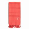 Bed & Bath * | Linum Home Textiles Turkish Cotton Summer Fun Personalized Pestemal Beach Towel