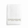 Bed & Bath * | Linum Home Textiles Autumn Leaves Bath Towel White Light Brown