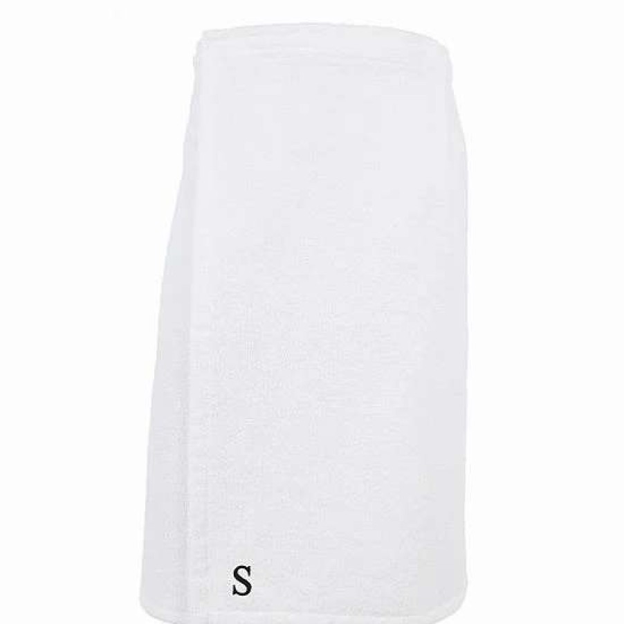 Bed & Bath * | Linum Home Textiles Turkish Cotton Personalized Women'S Terry Body Wrap