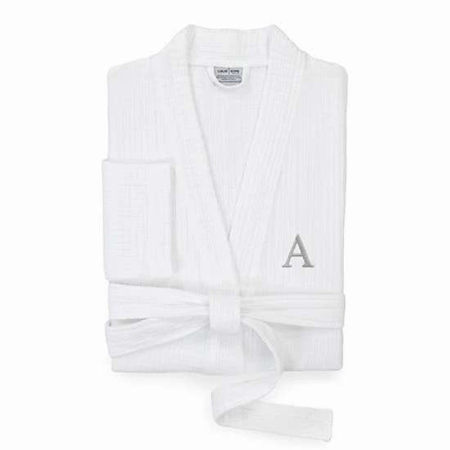 Clothing * | Linum Home Textiles Turkish Cotton Smyrna Personalized Luxury Robe