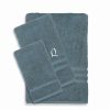 Bed & Bath * | Linum Home Textiles Turkish Cotton Denzi 3-Piece Personalized Towel Set