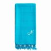 Bed & Bath * | Linum Home Textiles Turkish Cotton Summer Fun Personalized Pestemal Beach Towel