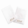 Bed & Bath * | Linum Home Textiles 2-Pack Embroidered "Mom" Hand Towels