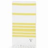 Bed & Bath * | Linum Home Textiles Turkish Cotton Herringbone Personalized Pestemal Beach Towel